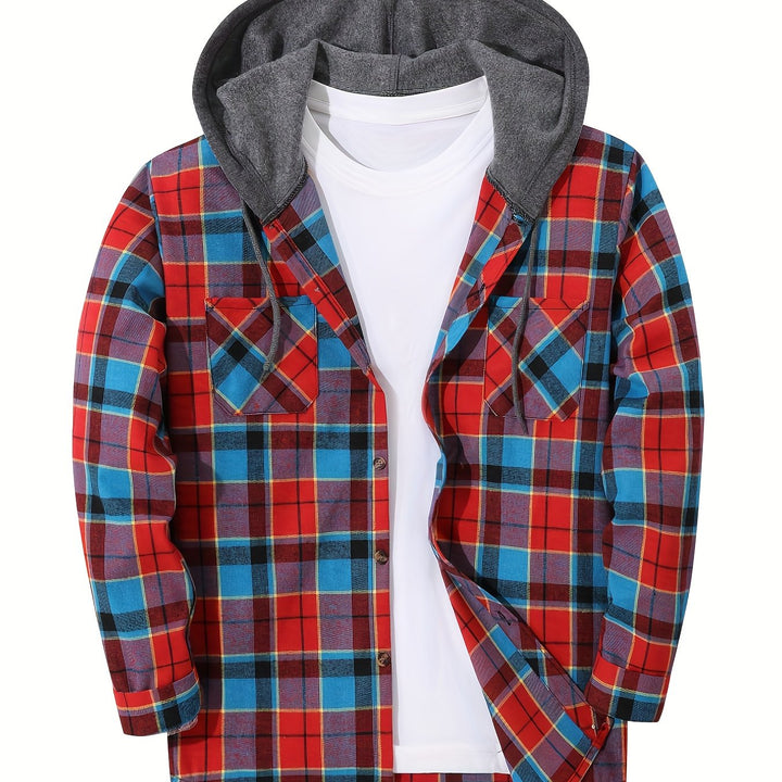 Byron | Rugged Hooded Shirt