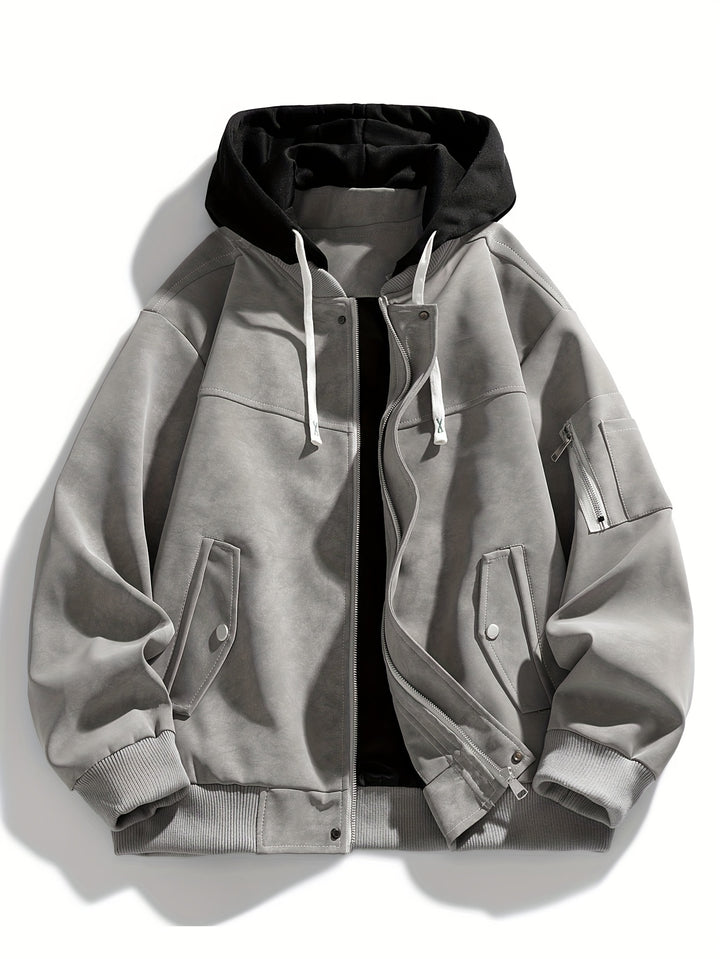 Garrick | Hooded Utility Jacket
