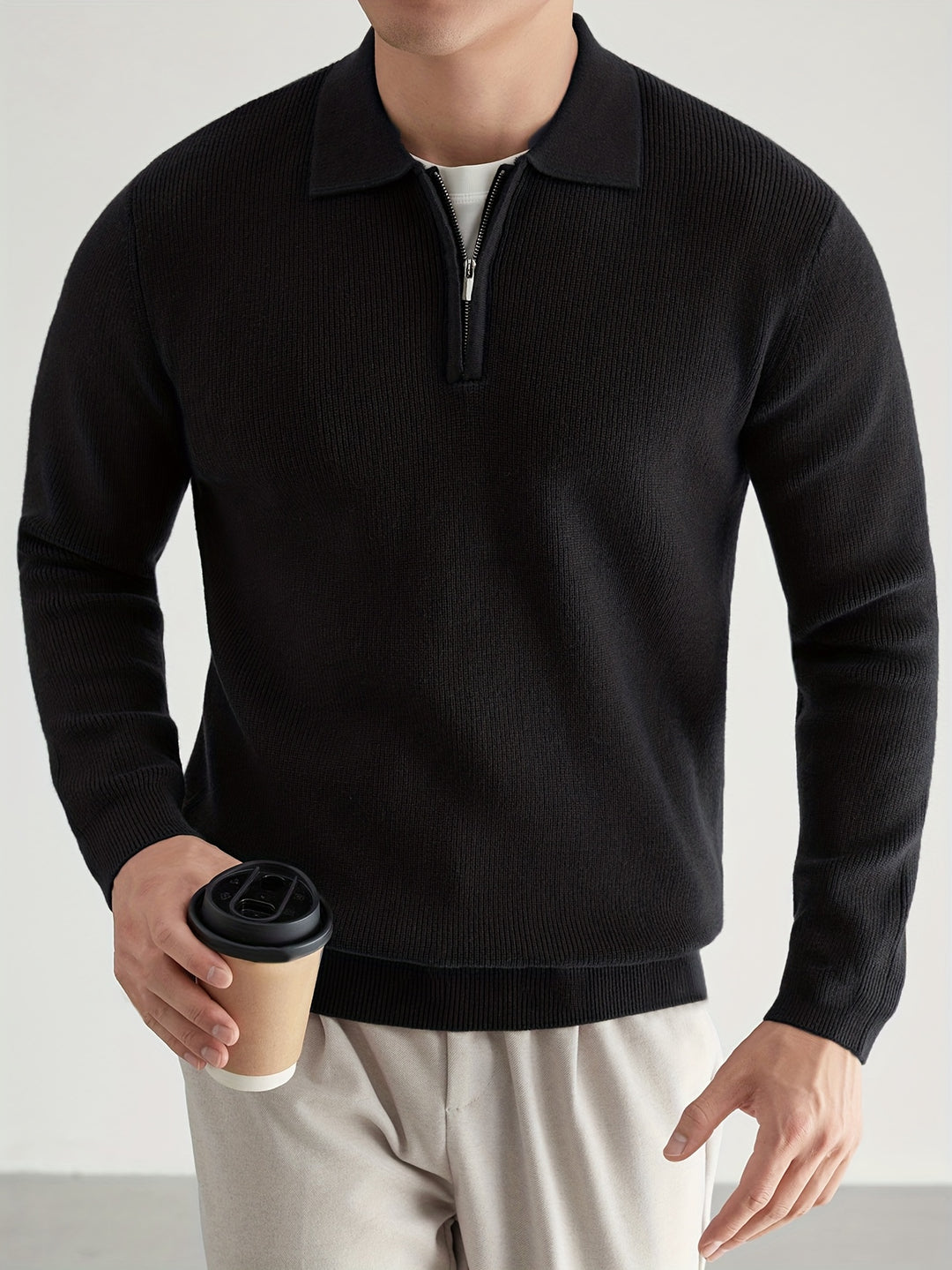 Douglas | Quarter-Zip Polo Jumper