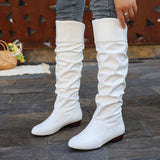 Phoebe | Slouched Knee-High Boots