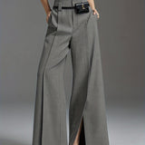 Whitney | Wide-Leg Tailored Trousers