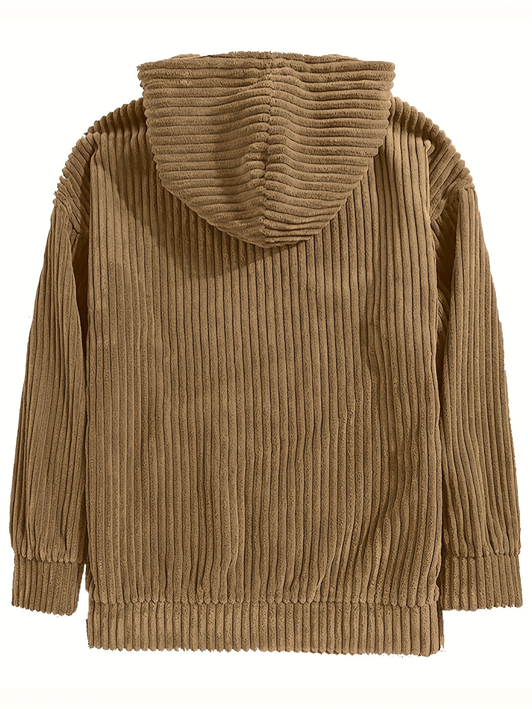Lawrence | Ribbed Textured Hoodie