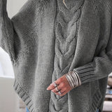 Judith | Cable-Knit High-Neck Sweater