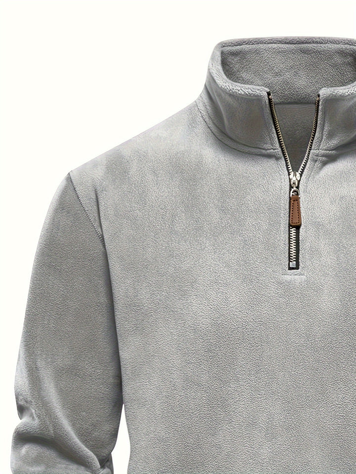 Fraser | Half-Zip Stand-Collar Pullover