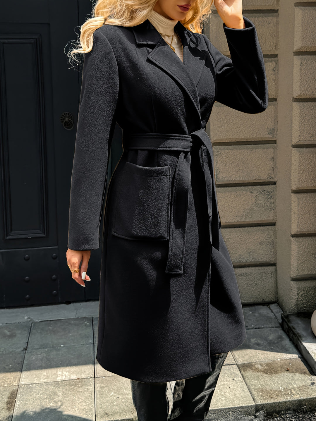 Juniper | Belted Longline Coat