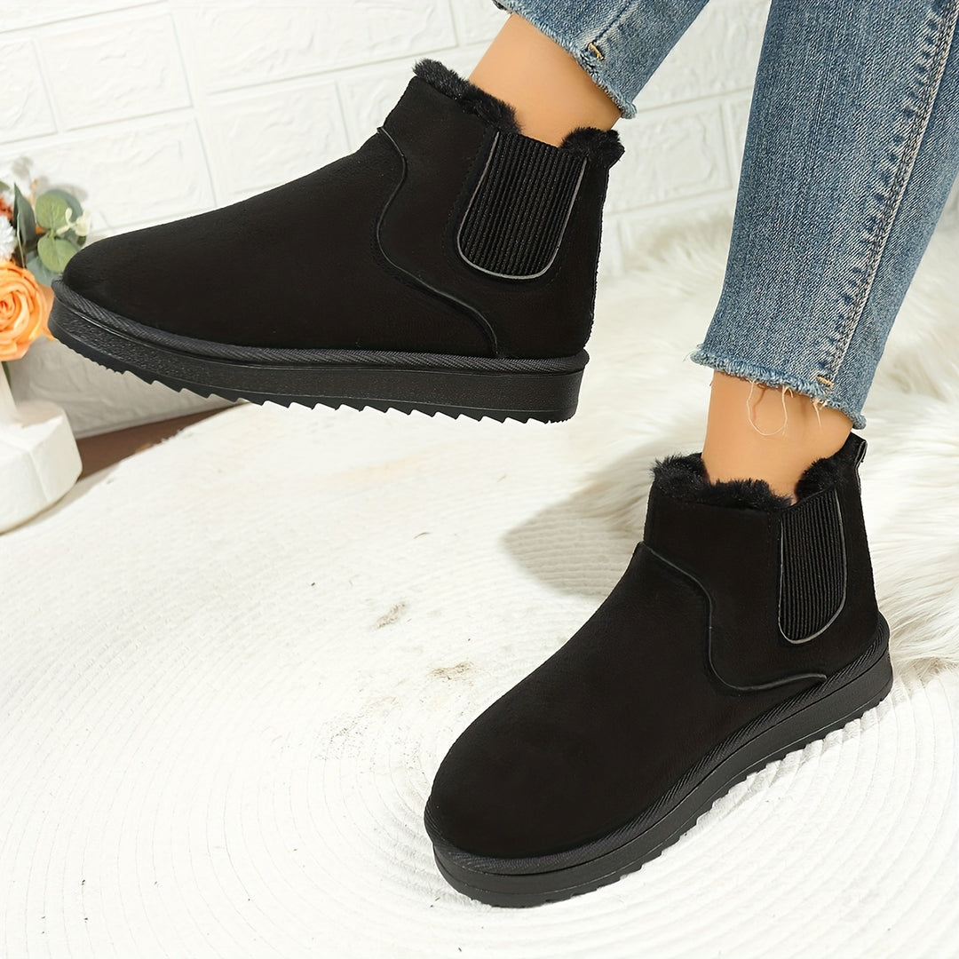 Maeve | Cosy Platform Ankle Boots