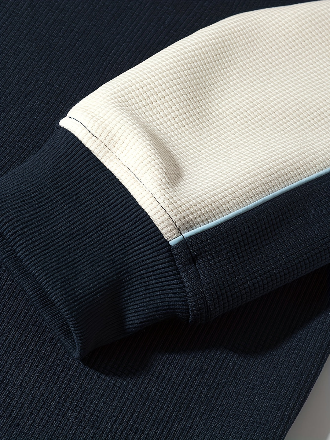 Dean | Colour-Block Crewneck Sweatshirt
