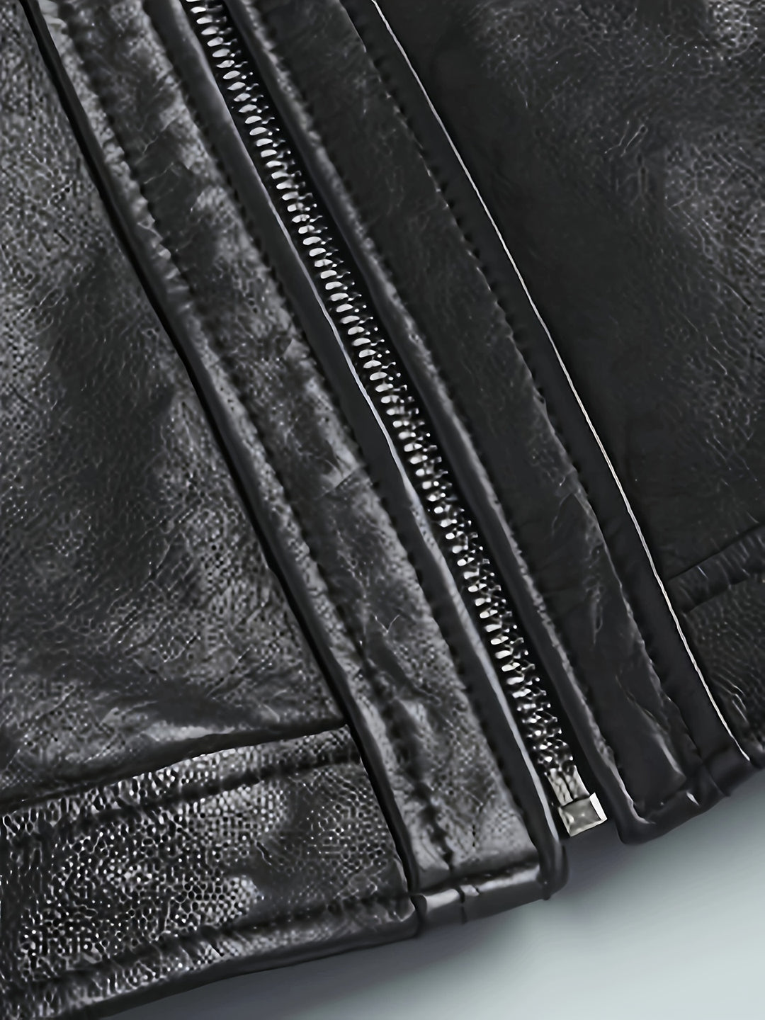 Blake | Classic Stand-Collar Moto Jacket