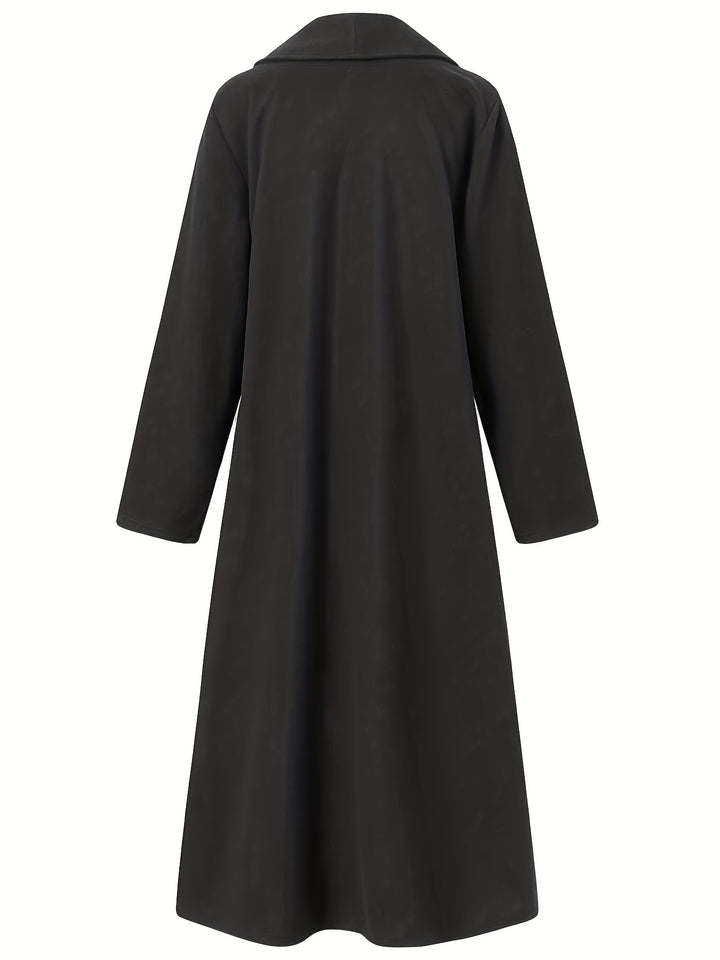 Gwendolyn | Draped Longline Coat