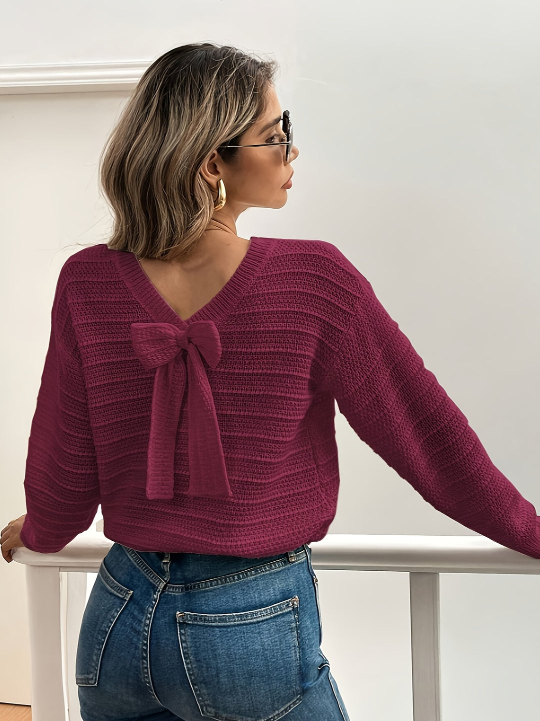 Marisol | Bow-Detail Knit Jumper