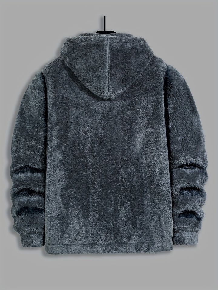 Trevor | Cosy Hooded Zip Jacket