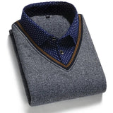 Rufus | Layered Mock-Collar Sweater