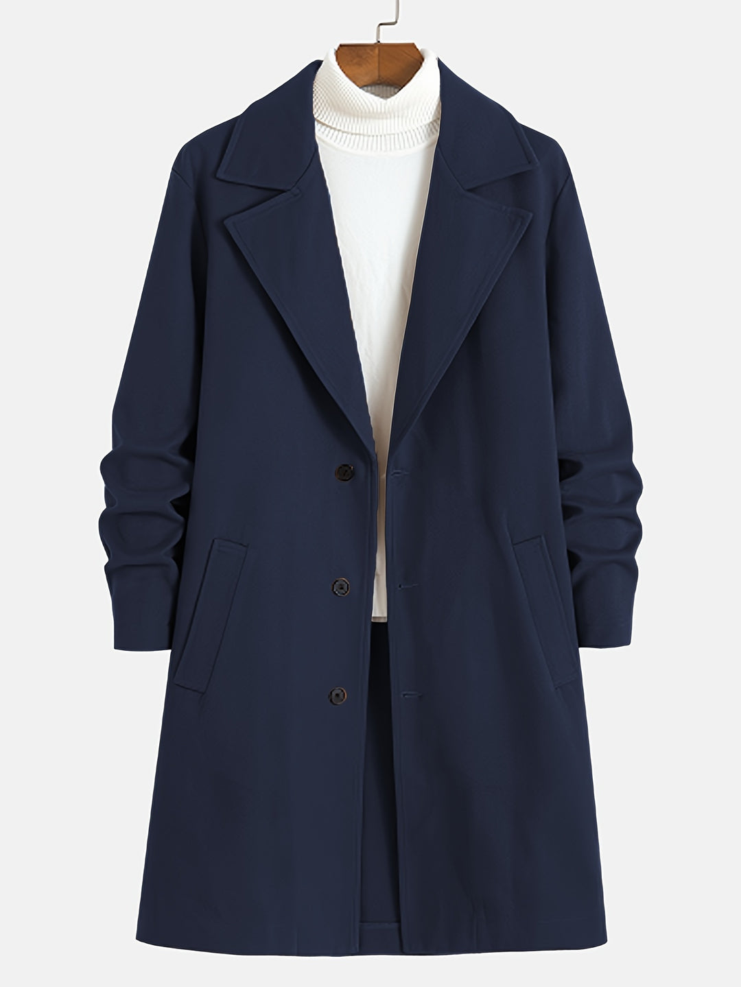 Hugh | Tailored Longline Coat