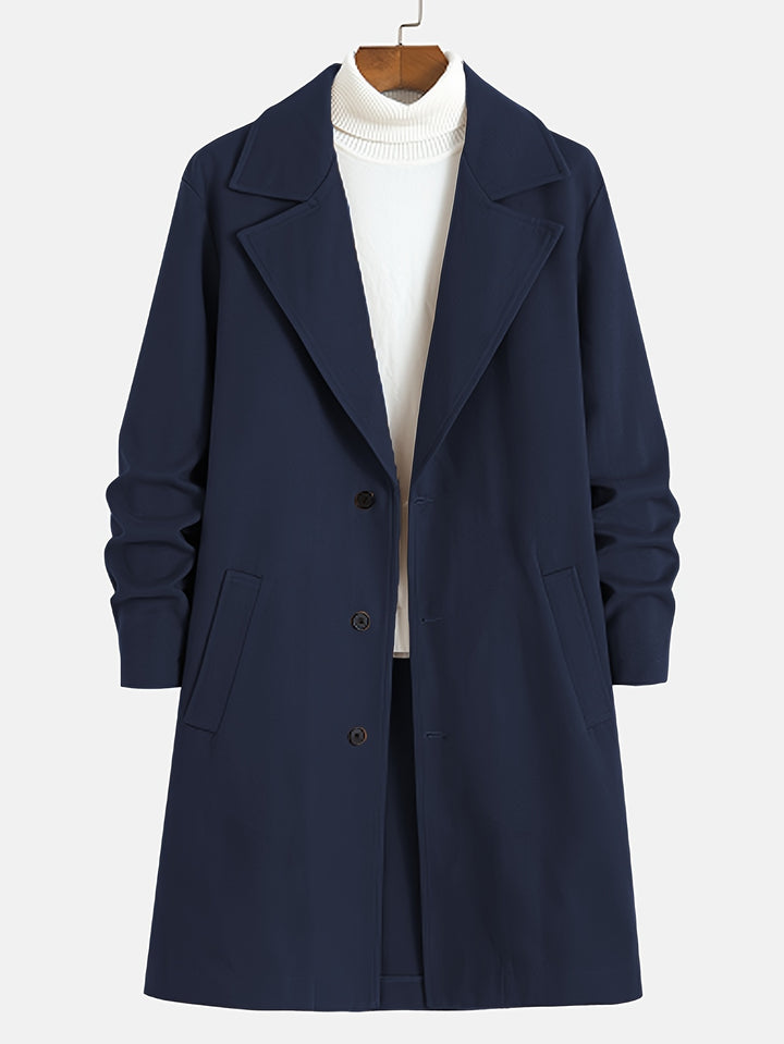 Hugh | Tailored Longline Coat