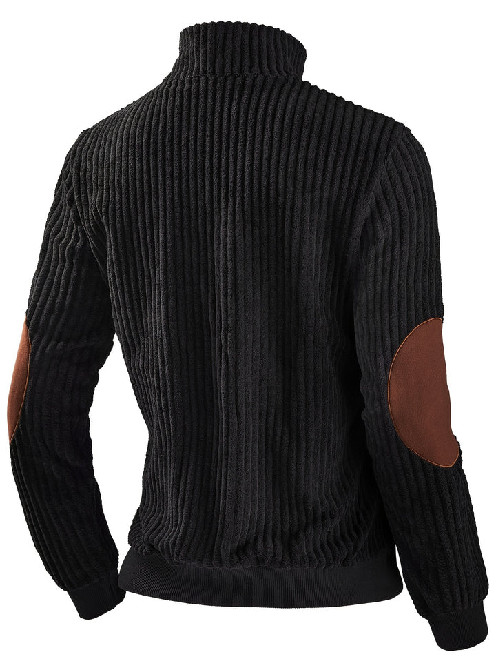 Everly | Half-Zip Ribbed Pullover