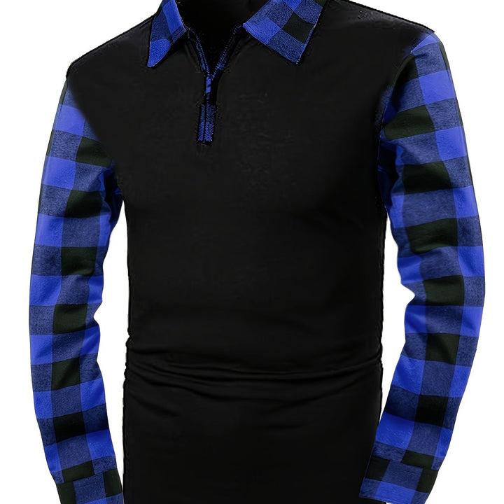 Curtis | Half-Zip Collared Polo Shirt