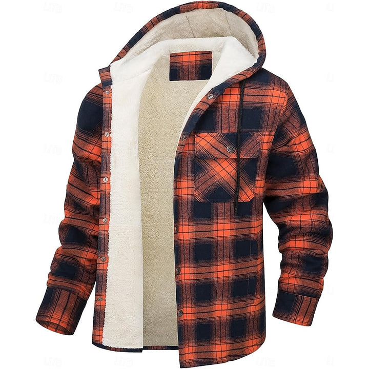 Graham | Hooded Check Shirt Jacket