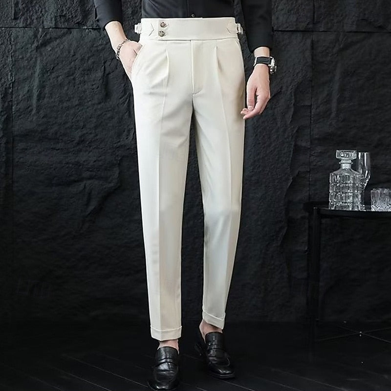 Tobias | Tailored Straight-Leg Trousers