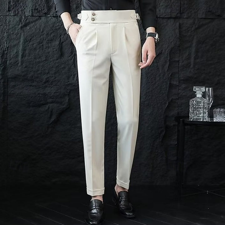 Tobias | Tailored Straight-Leg Trousers