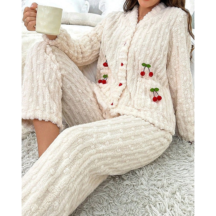 Delilah | Cosy Cherry Two-Piece Set