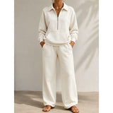 Beatrix | Relaxed Half-Zip Two-Piece Set
