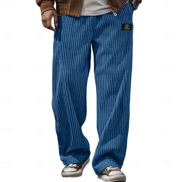 Fraser | Relaxed Ribbed Trousers