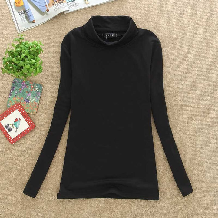 Lila | Elegant Roll-Neck Top