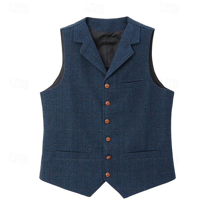 Atticus | Tailored Herringbone Waistcoat