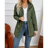 Matilda | Hooded Longline Utility Coat
