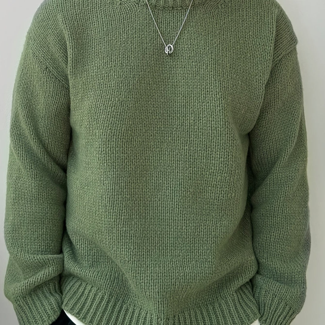 Emory | Relaxed Drop-Shoulder Sweater