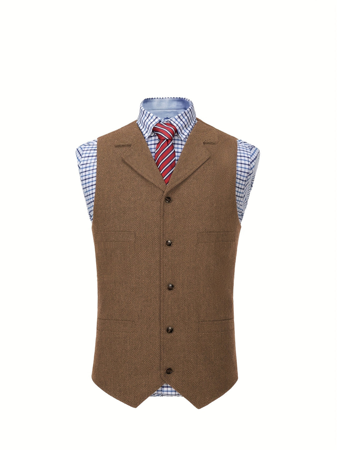 Rhodes | Heritage Herringbone Waistcoat