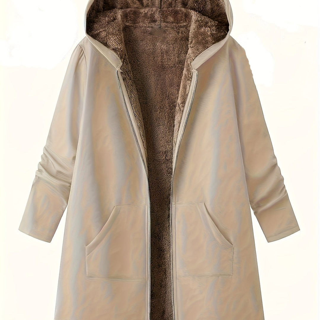 Fern | Longline Hooded Jacket