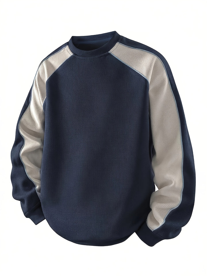 Dean | Colour-Block Crewneck Sweatshirt