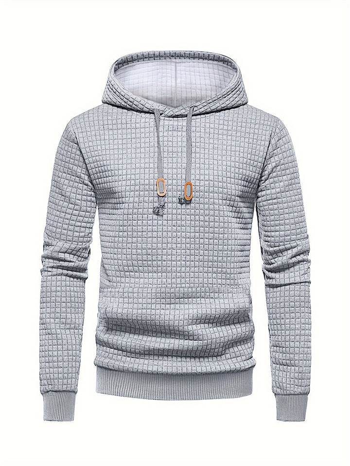 Quentin | Textured Hooded Sweatshirt