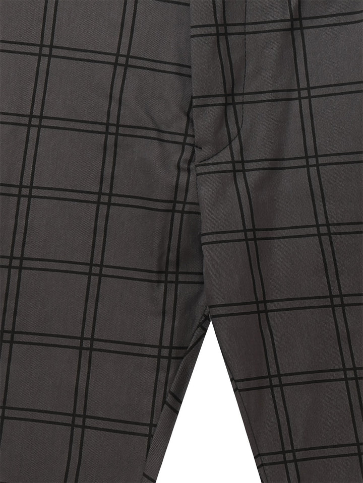 Ellison | Slim-Fit Checked Trousers