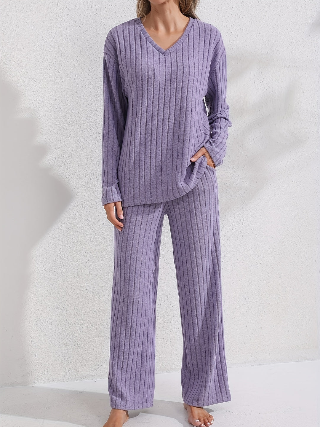 Naomi | Relaxed Ribbed Two-Piece Set