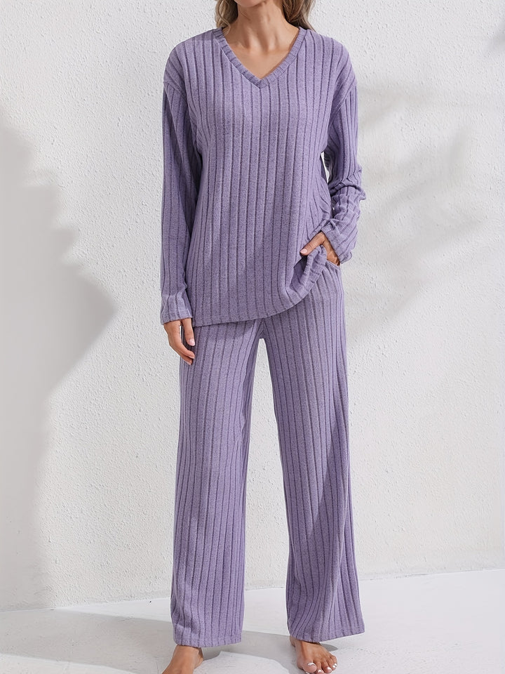 Naomi | Relaxed Ribbed Two-Piece Set