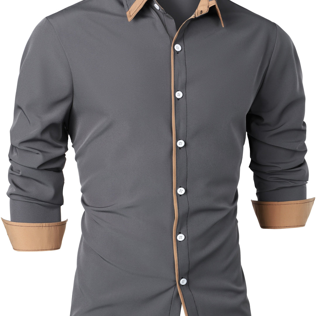 Brooks | Refined Contrast-Trim Shirt