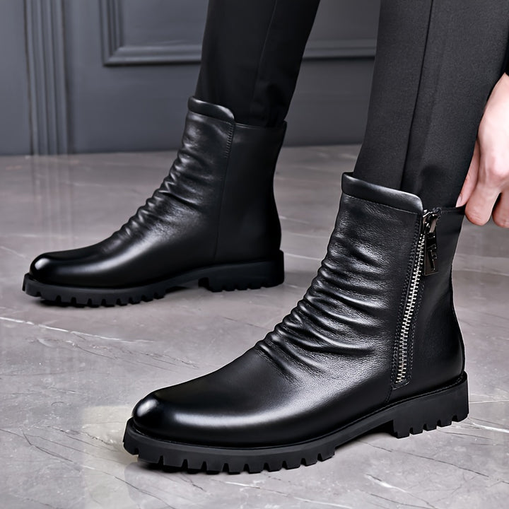 Carson | Sleek Side-Zip Boots