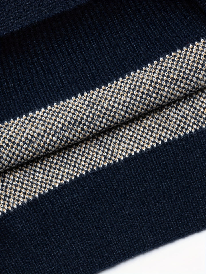 Alaster | Heritage Patterned Knit Jumper