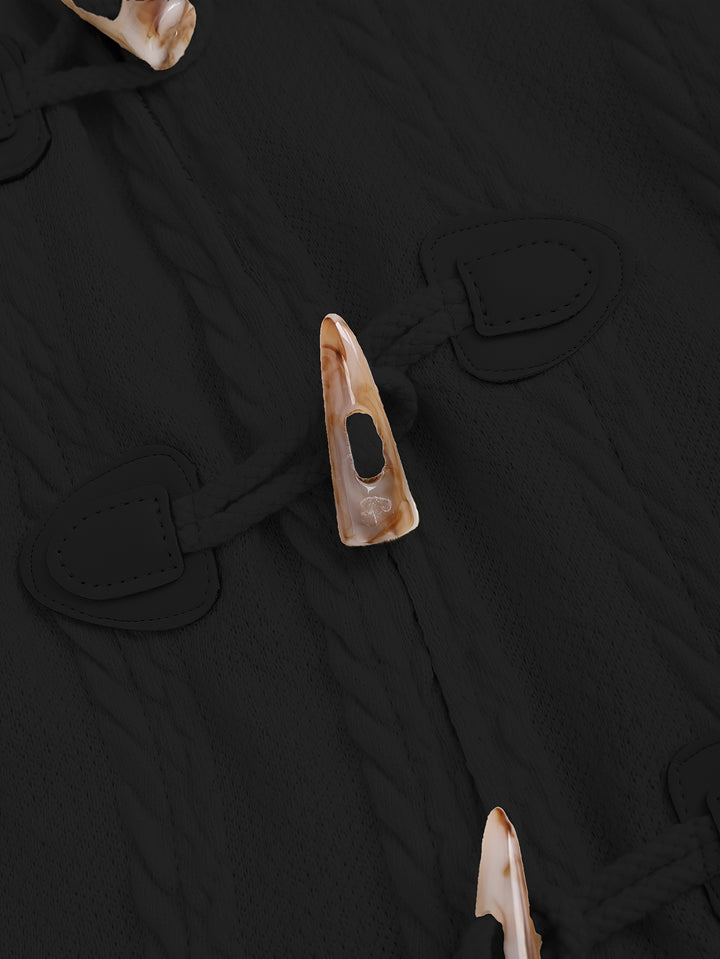 Talia | Toggle-Button Hooded Coat