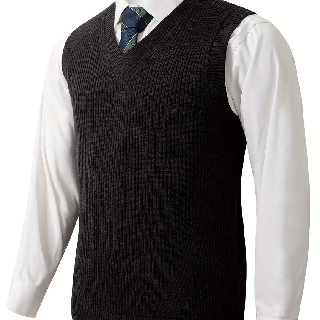 Trevor | Classic V-Neck Sweater Vest