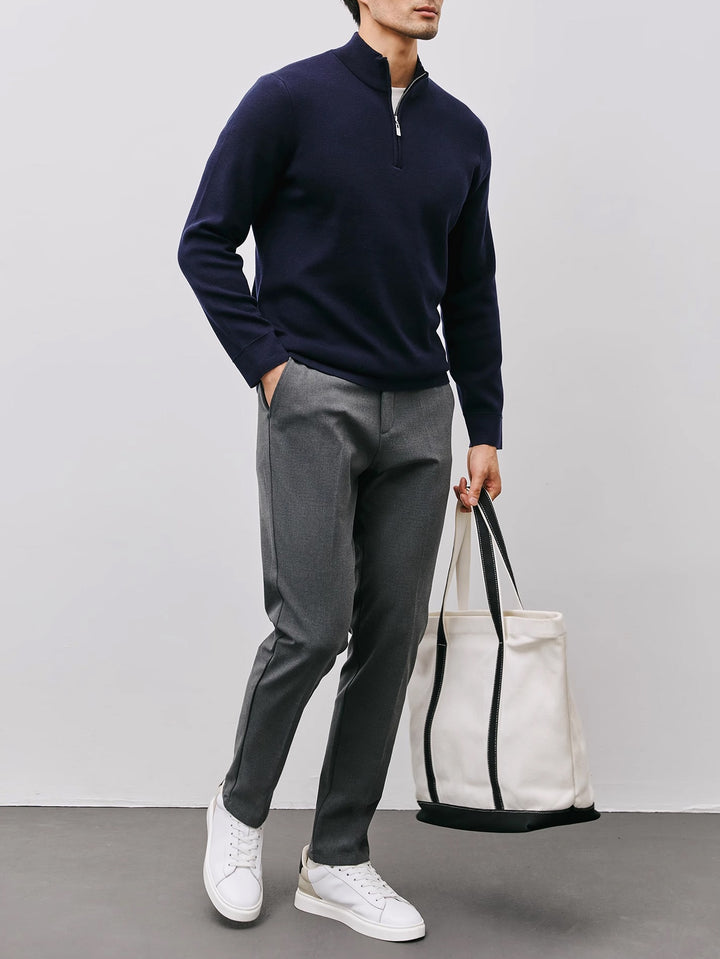 Silas | Refined Half-Zip Sweater