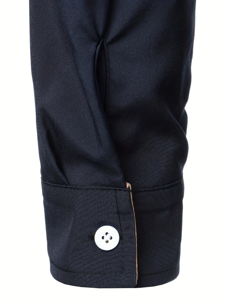 Brooks | Refined Contrast-Trim Shirt