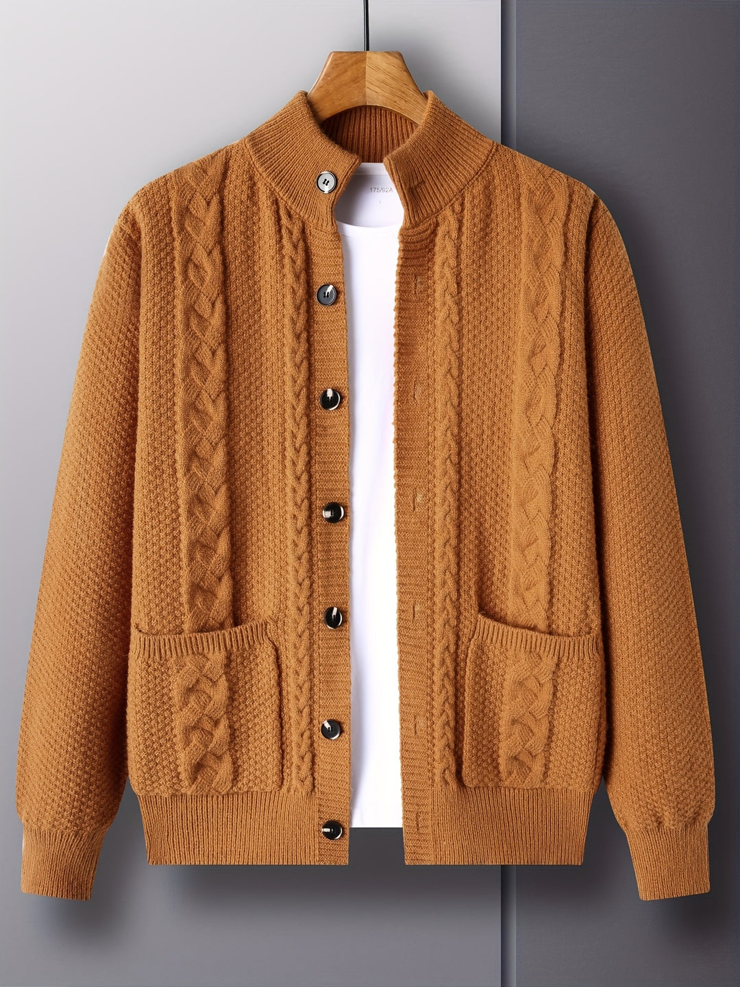 Percival | Textured Button-Front Cardigan
