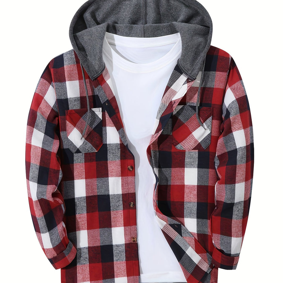 Byron | Rugged Hooded Shirt