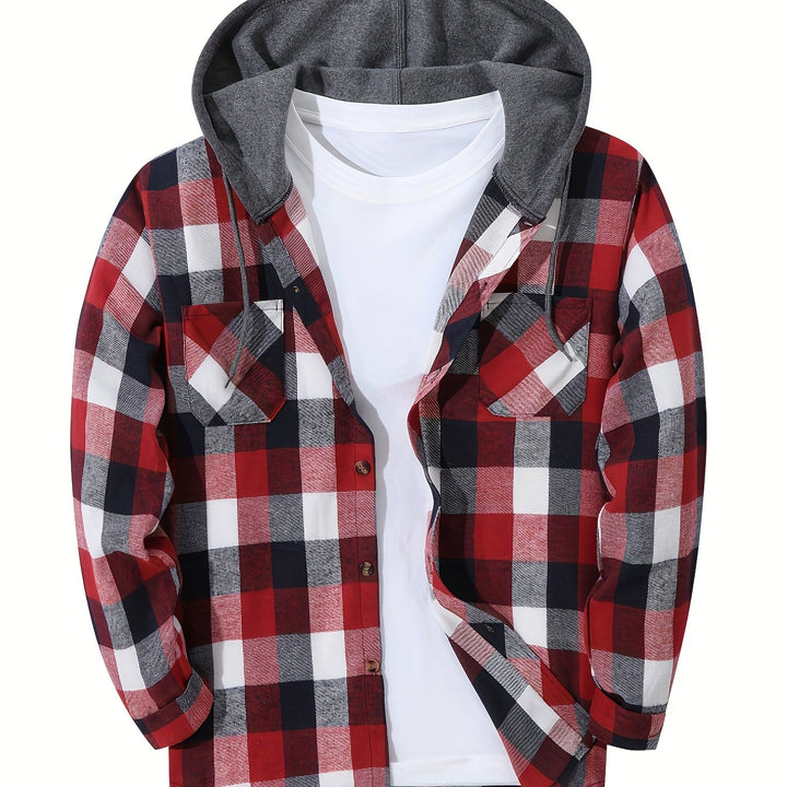 Byron | Rugged Hooded Shirt