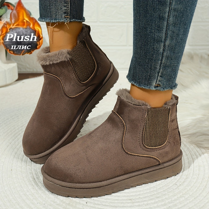 Maeve | Cosy Platform Ankle Boots