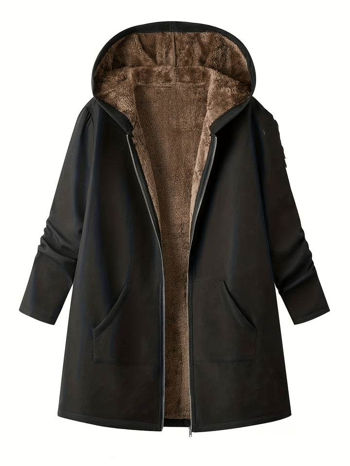 Fern | Longline Hooded Jacket