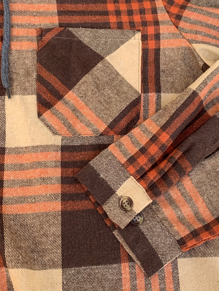 Byron | Rugged Hooded Shirt